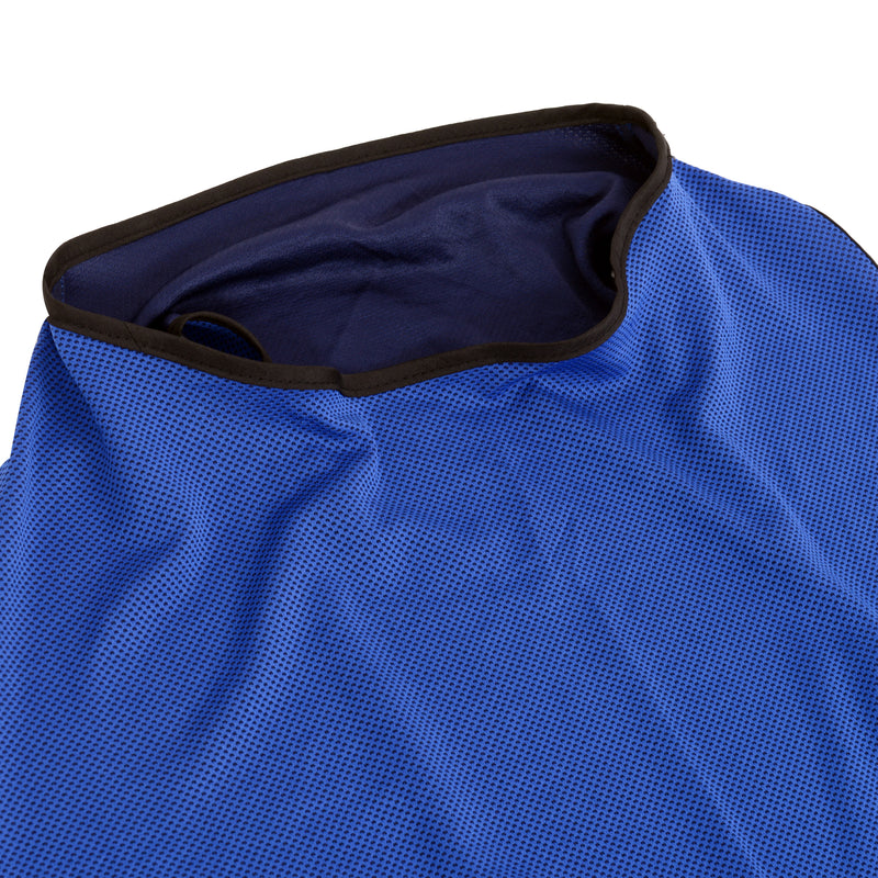 Cappotto per Cane in Microfibra Traspirante Blu Taglia S  - S/-6