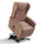 Fauteuil Ascenseur Électrique 2 Moteurs 76x87x102 cm en Tissu Vintage Dallas Mika