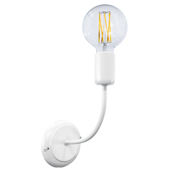 Applique 1xE27 Cadre Peint Blanc E-Energy Daniela sconto