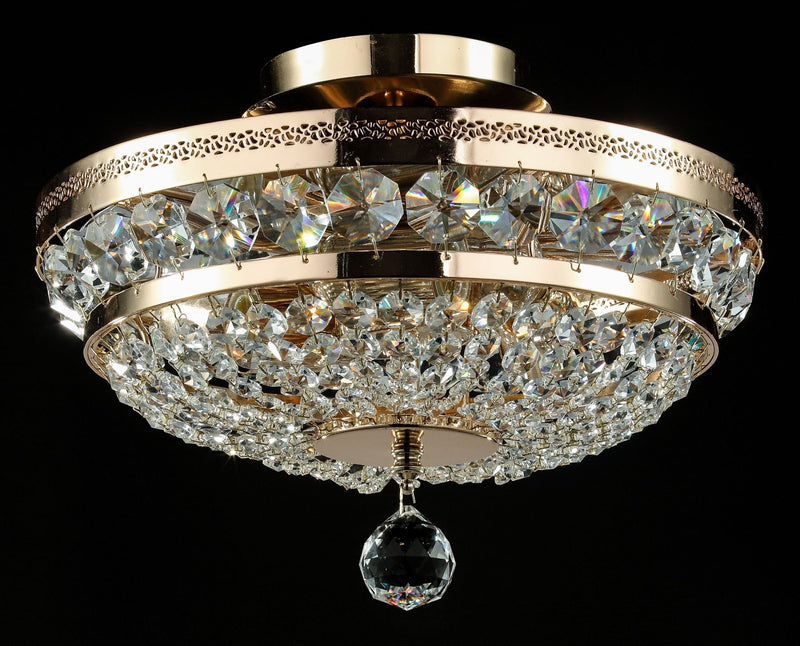 Lampadario Royal Classic in Metallo Ottilia Oro-1