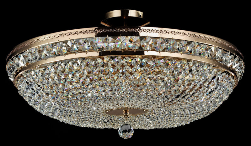 Lampadario Royal Classic in Metallo Ottilia Oro-2