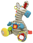 Zebra Attività Peluche per Bambini con Suoni Dolce Multicolor-1