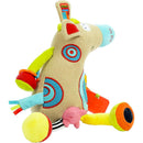 Mucca Peluche per Bambini con Suoni Dolce Multicolor-4