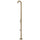 Douche de jardin 228,9x18x25 cm avec pommeau de douche Sined Quartu Gold et lave-pieds