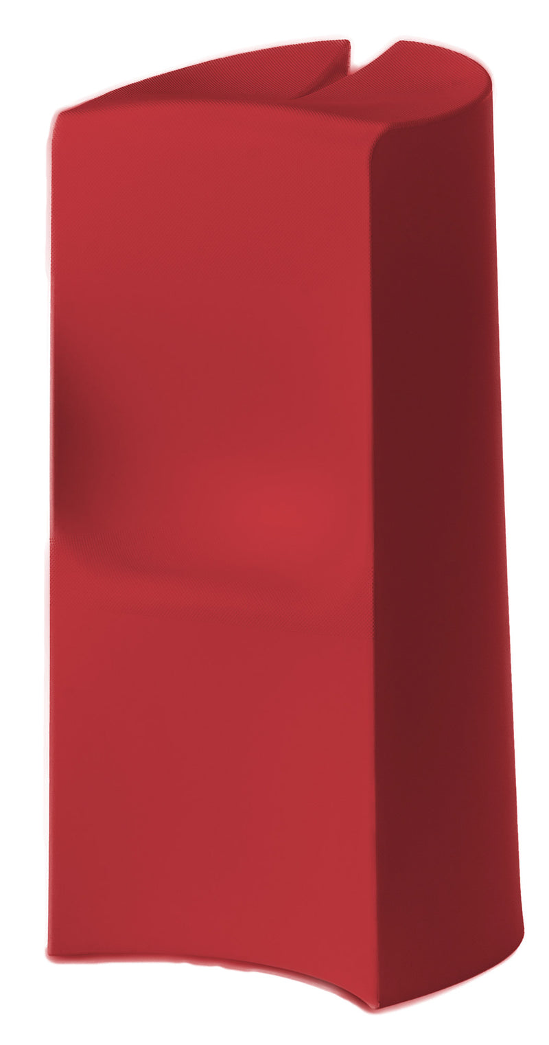 Sgabello Alto da Giardino 40x82 cm in Resina Arkema Kalispera Ruby-1