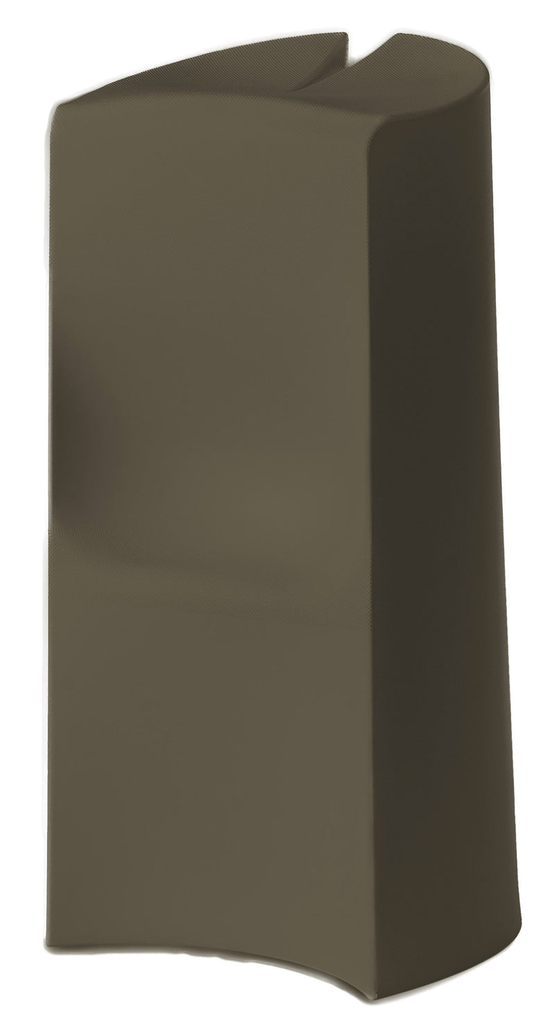 Sgabello Alto da Giardino 40x82 cm in Resina Arkema Kalispera Dove Gray-1