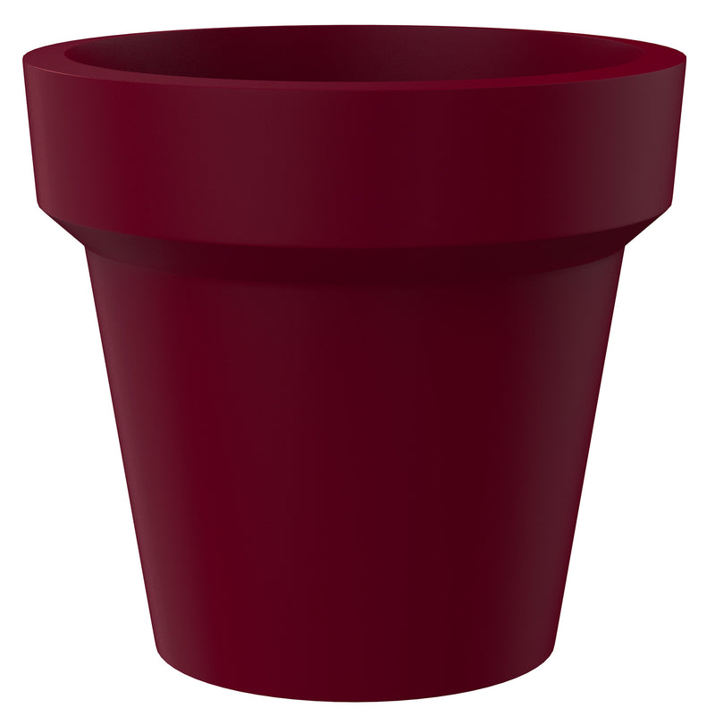 Vaso Ø80x72 cm in Resina Arkema POT S Ruby-1