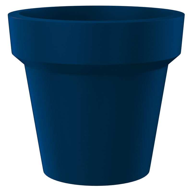 Vaso Ø80x72 cm in Resina Arkema POT S Blue-1