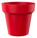 Vaso Ø115x105 cm in Resina Arkema POT M Cherry-1