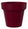 Vase Arkema POT L Ruby en résine Ø135x125 cm