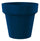 Vaso Ø135x125 cm in Resina Arkema POT L Blue