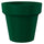 Vase Ø135x125 cm en Résine Arkema POT L Vert Foncé