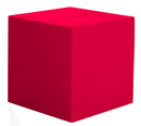 Pouf da Giardino 50x50 cm in Resina Arkema Iris Pouf Cherry-1