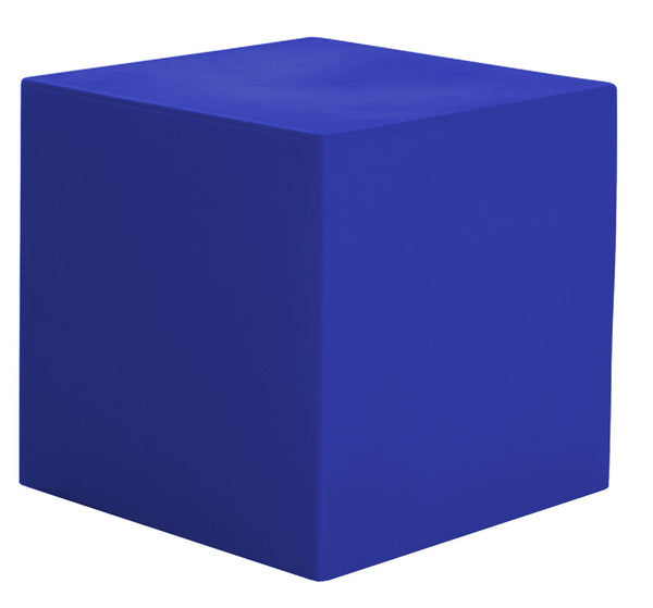 prezzo Pouf de jardin 50x50 cm en Résine Arkema Pouf Iris Bleu