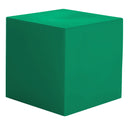 Pouf da Giardino 50x50 cm in Resina Arkema Iris Pouf Verde Scuro-1