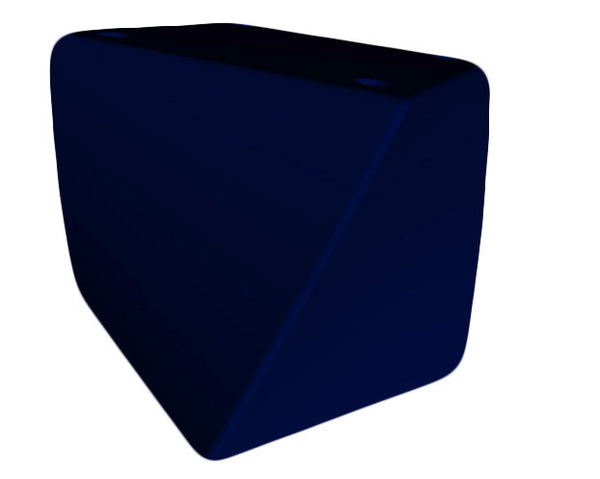 Pouf da Giardino 45x45 cm in Resina Arkema Twisty Pouf Blue online