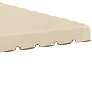 Tetto di Ricambio per Gazebo da Giardino 3x3m in Poliestere Beige-7