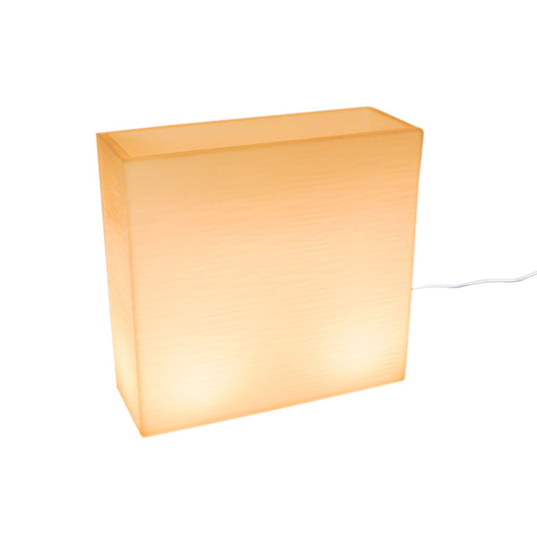 acquista Vaso Luminoso da Esterno 79x74,7x29,1 cm In Polietilene Elegnace Led Bianco Caldo