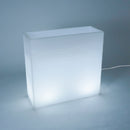 Vaso Luminoso da Esterno 79x74,7x29,1 cm In Polietilene Elegnace Led Bianco Freddo-3