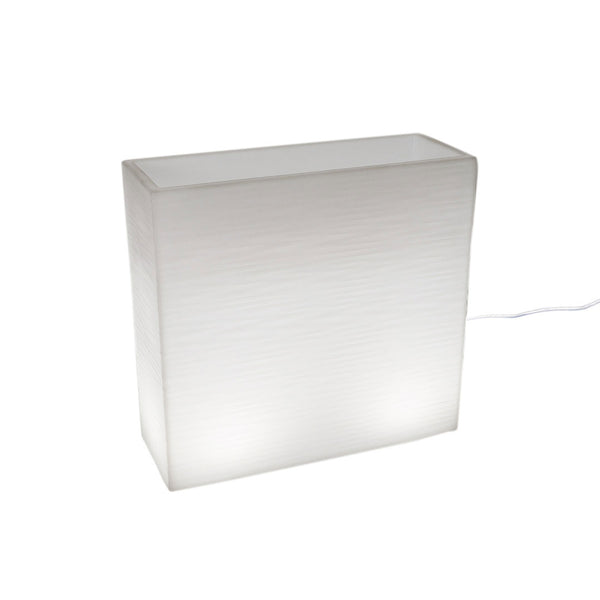 acquista Vaso Luminoso da Esterno 79x74,7x29,1 cm In Polietilene Elegnace Led Bianco Neutro