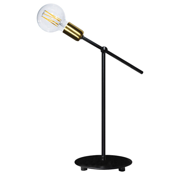 Lampe 1xE27 Cadre Peint Noir Or Satin E-Energy Elvira acquista