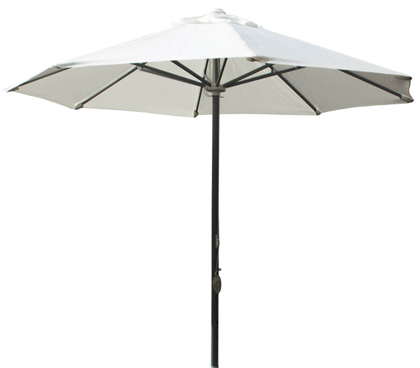 acquista Parasol de jardin Ø2,7 m Mât Ø48 mm en Aluminium Kraus Tre Blanc