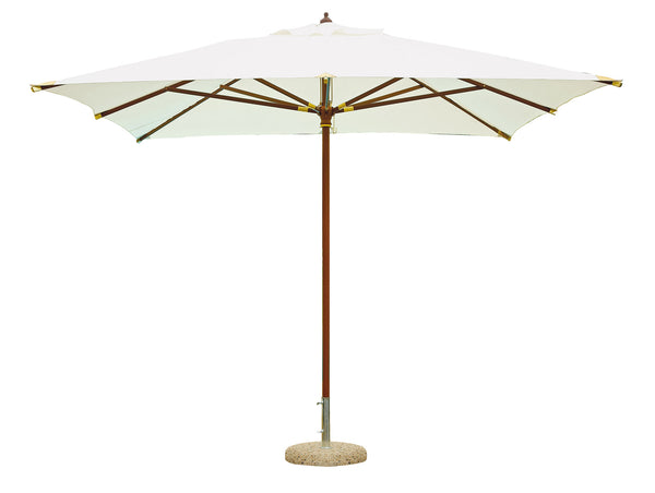 Parasol de jardin 3x2 m Mât Ø48 mm Toile en Polyéthylène Écru online