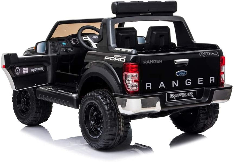 Macchina Elettrica della Polizia per Bambini 2 posti 12V Ford Ranger Raptor Police-10