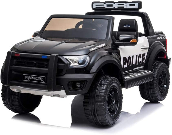 Voiture de police électrique pour enfants 2 places 12V Ford Ranger Raptor Police sconto