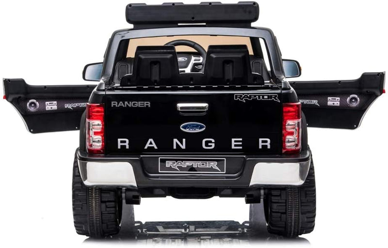 Macchina Elettrica della Polizia per Bambini 2 posti 12V Ford Ranger Raptor Police-4