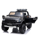 Macchina Elettrica per Bambini 2 posti 12V Ford Ranger Raptor Nera-10