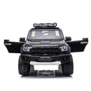 Macchina Elettrica per Bambini 2 posti 12V Ford Ranger Raptor Nera-7