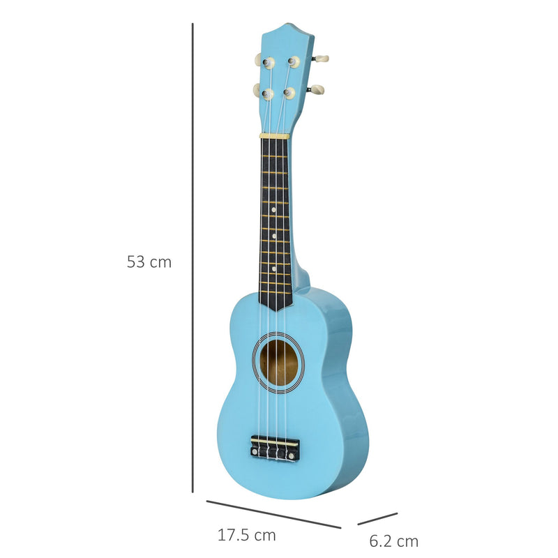 Ukulele Soprano in Legno con Accessori  Celeste-3