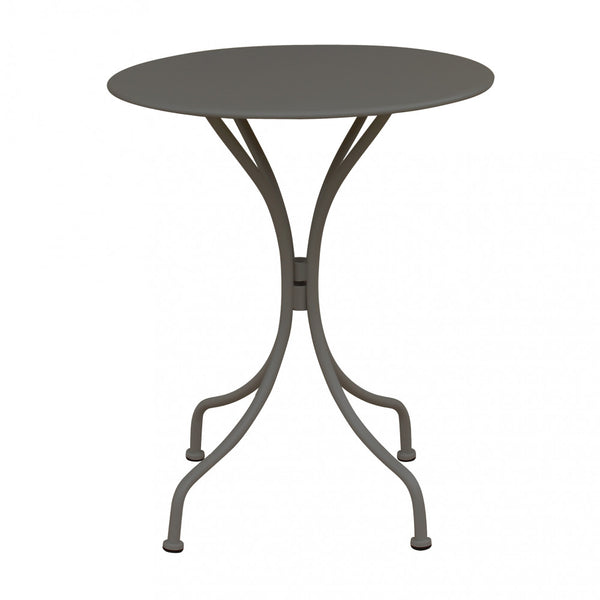 Table Bristol Ø60x71h cm en Acier Taupe acquista