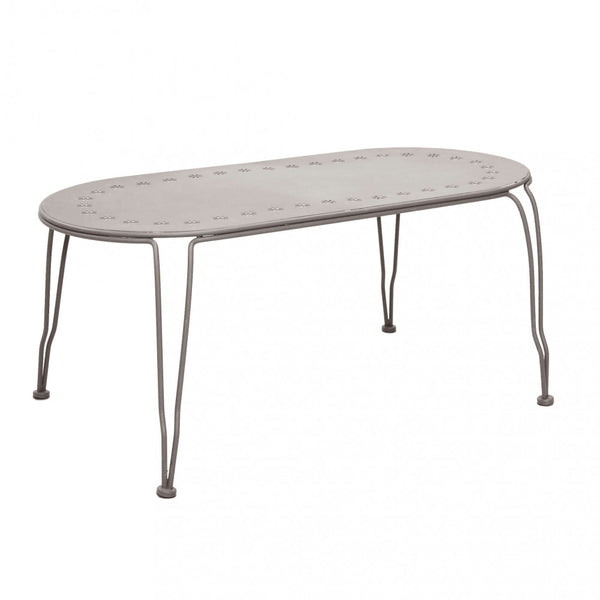 online Table basse Brighton 100x50x45 h cm en acier Tortora