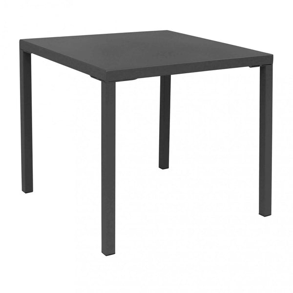 acquista Table empilable Manchester 80x80x73h cm en acier anthracite