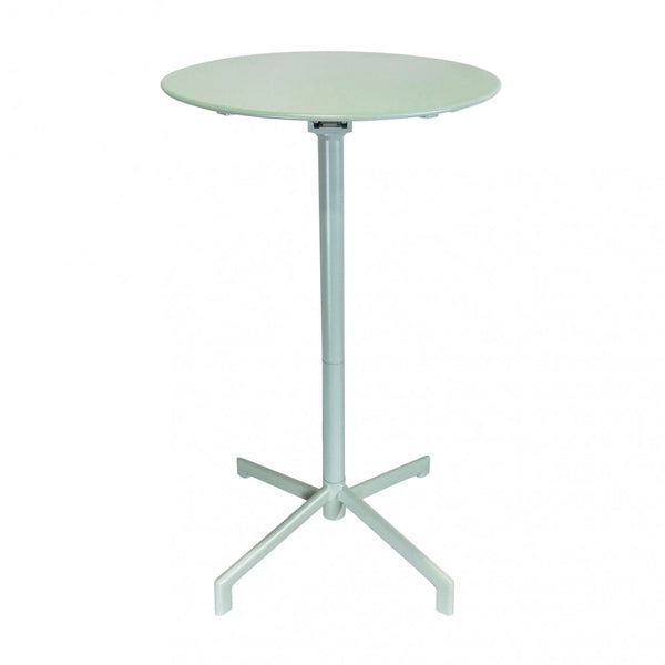 acquista Table haute Vega Ø60x102 h cm en acier vert