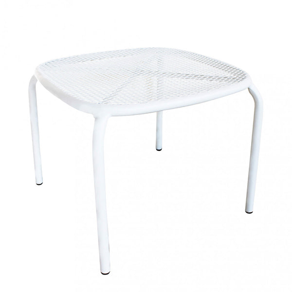 Table Basse Midway 41x41x43,5 h cm en Acier Blanc acquista