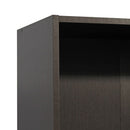 Libreria 5 Ripiani 60x30x189 cm in Legno MDF Marrone Scuro-2