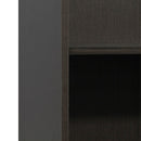 Libreria 5 Ripiani 60x30x189 cm in Legno MDF Marrone Scuro-4