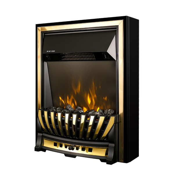 prezzo Camino Elettrico da Incasso 59,2x48,2x13 cm Effetto Fiamma 2000W Meridian Nero