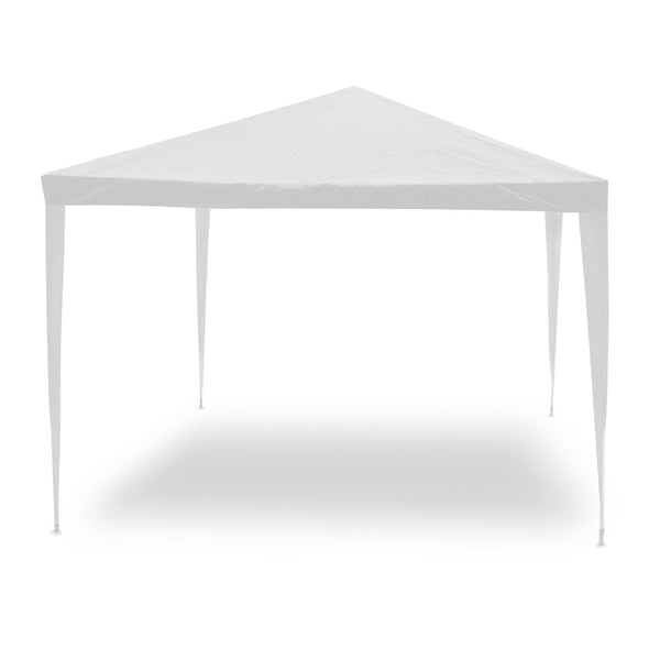 Tonnelle Structure Acier Tissu Blanc sconto