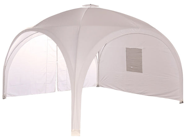 prezzo Tonnelle de Jardin 4x4m en Aluminium Morel Igloo Blanc