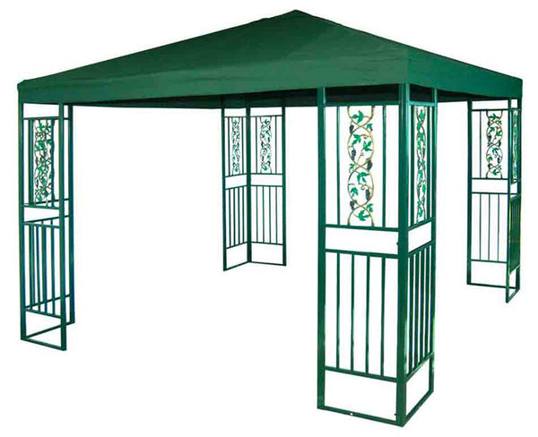 Tonnelle de Jardin 3x4m en Métal Vert Morille Fer acquista