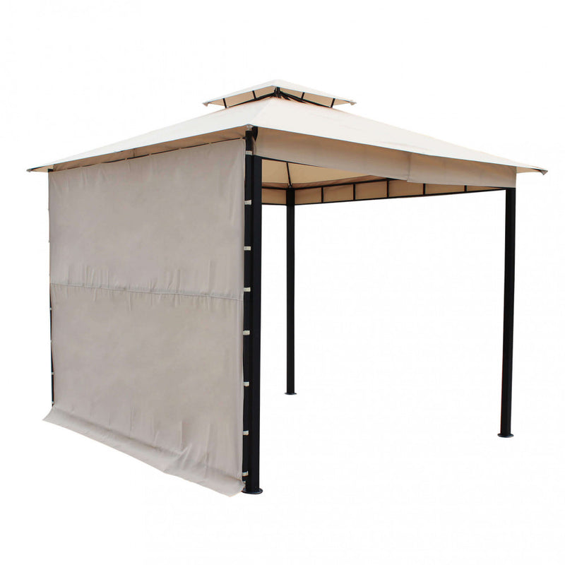 Gazebo Stark 3x3x265 h m in Metallo Beige-2