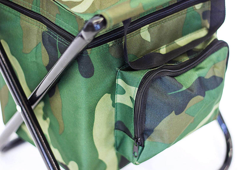 Sedia Pieghevole da Campeggio con Borsa Termica Menzi Camouflage-4