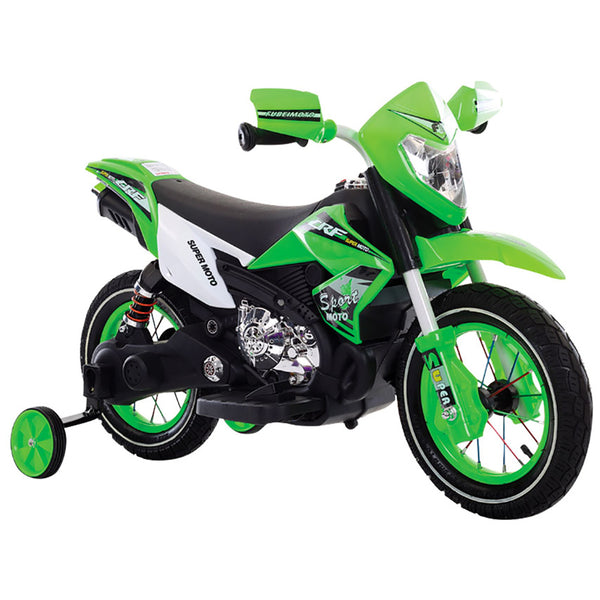 Moto Electrique Enfant 6V Kidfun Motocross Vert online