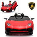 Macchina Elettrica per Bambini 12V Lamborghini Aventador Roadster SV Rossa-7