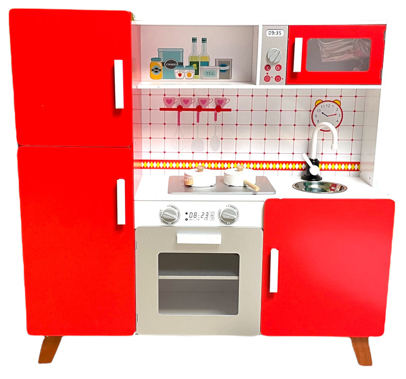 Cucina Giocattolo per Bambini 80x27x82 cm in Legno-1