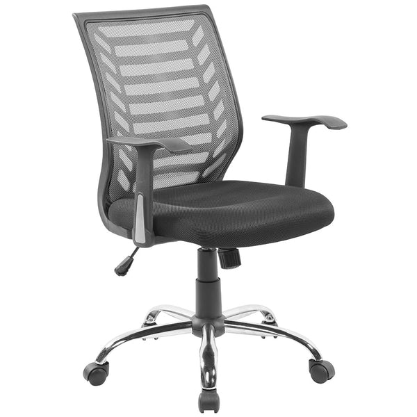 acquista Fauteuil de bureau Task en tissu et résille Miami gris Tosini